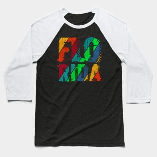 vintage color Flo Rida Baseball T-Shirt